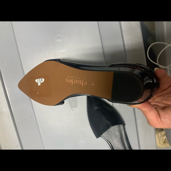 Charles David  pointed leather D'Orsay flats 6.5 - Picture 7 of 7